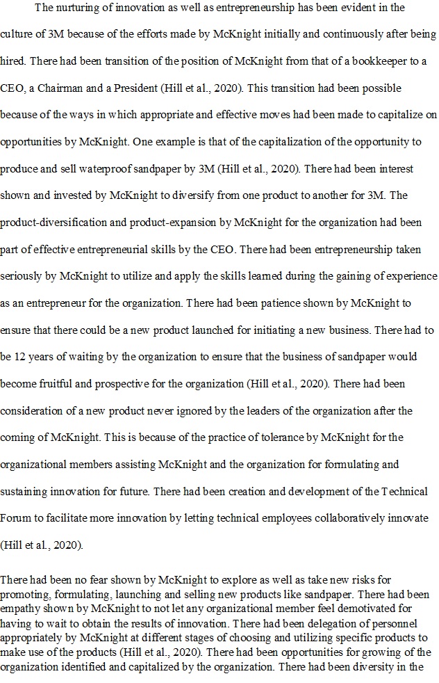 Unit 6 Assignment 3M The Innovation Engine